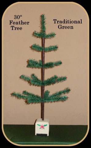 Twins Feather Trees, Inc. - Traditional Feather Tree Collection - Elaborate  7' Feather Tree