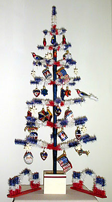 Patriotic Feather Tree