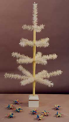 Pastel Yellow Feather Tree